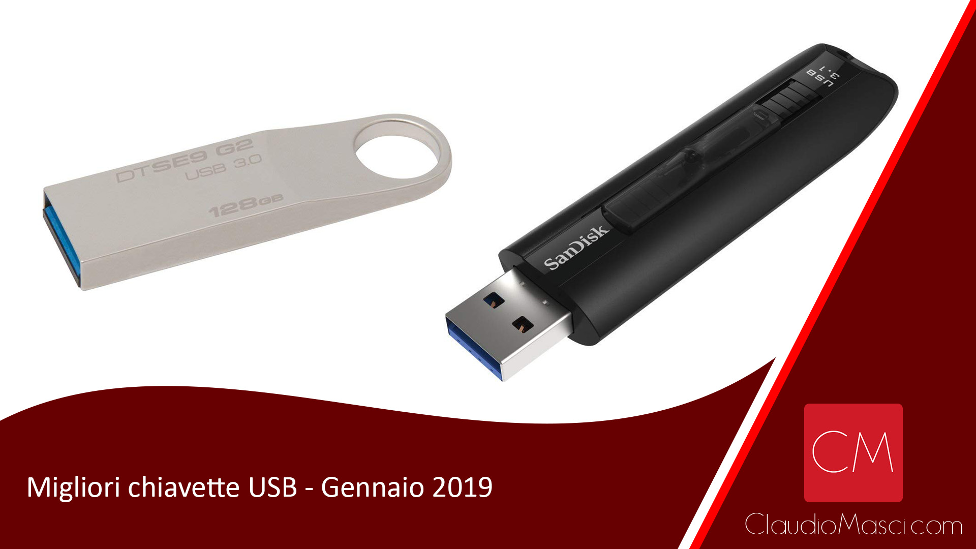 Le migliori chiavette USB attualmente sul mercato