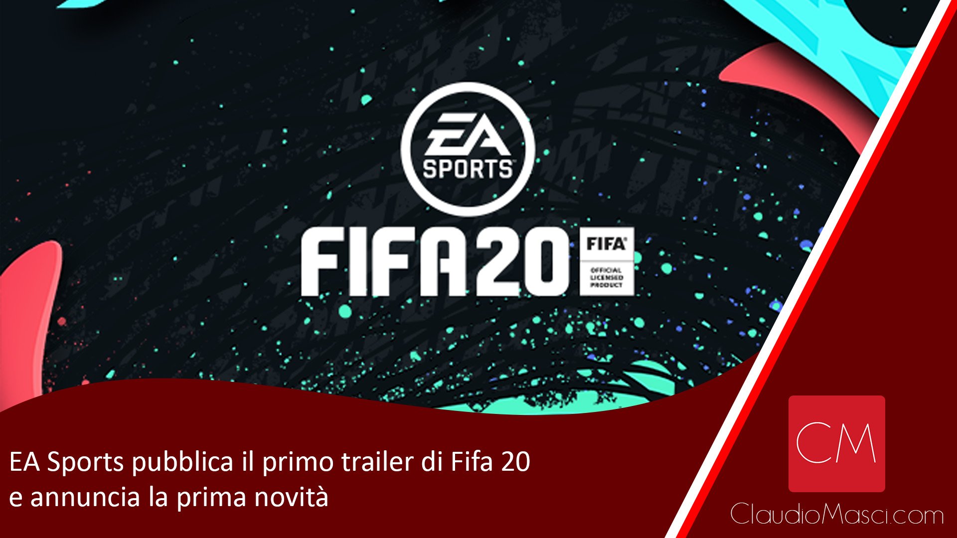 Ea Sports pubblica il primo trailer di Fifa 20 e annuncia la prima novità