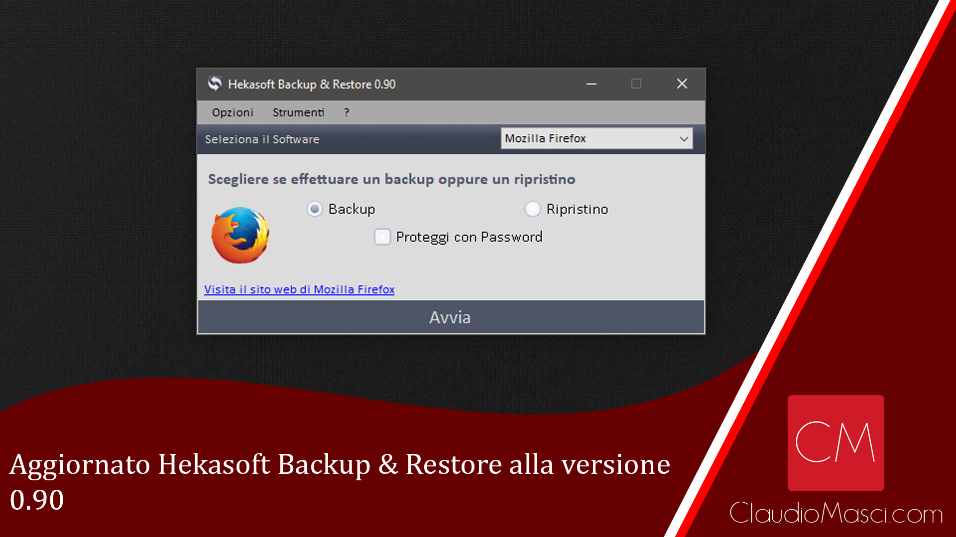 Aggiornato Hekasoft Backup & Restore alla versione 0.90