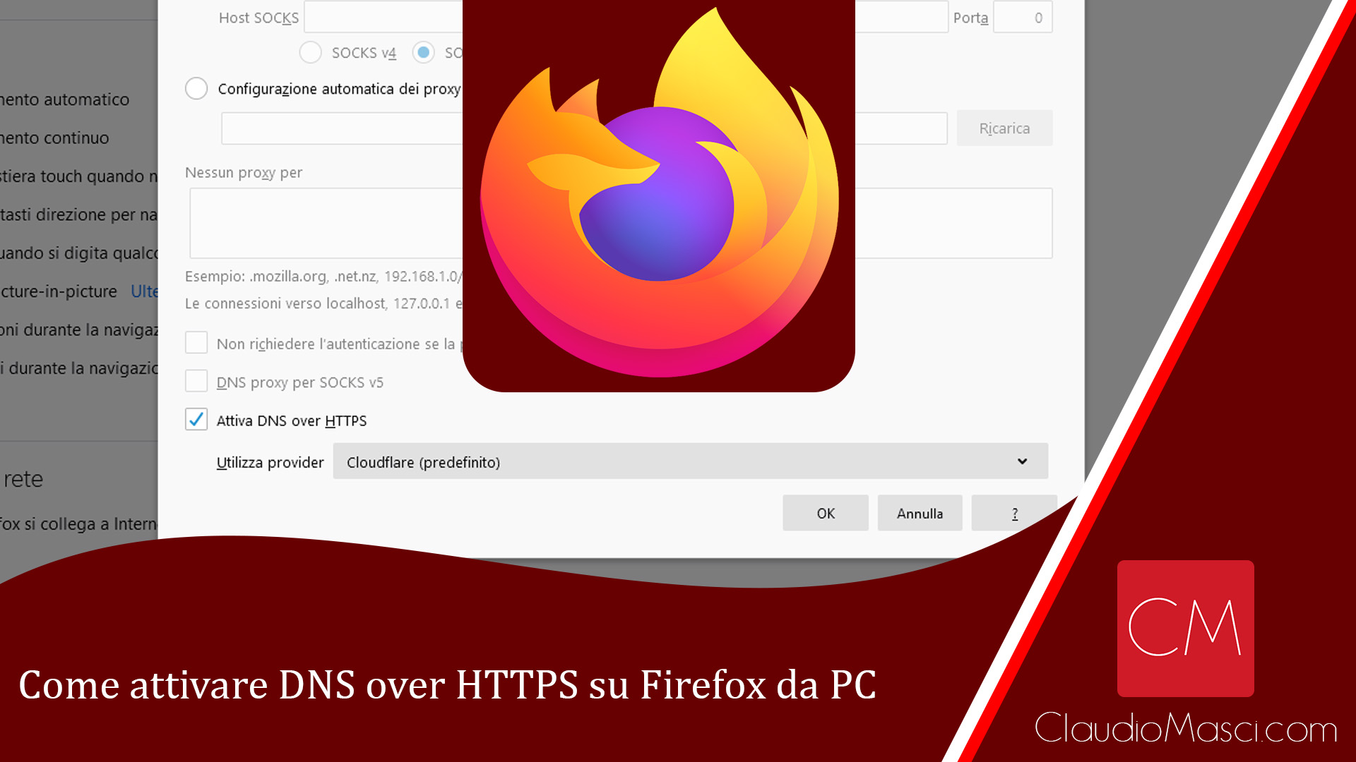 Come attivare DNS over HTTPS su Firefox da PC – Modificare DNS Firefox