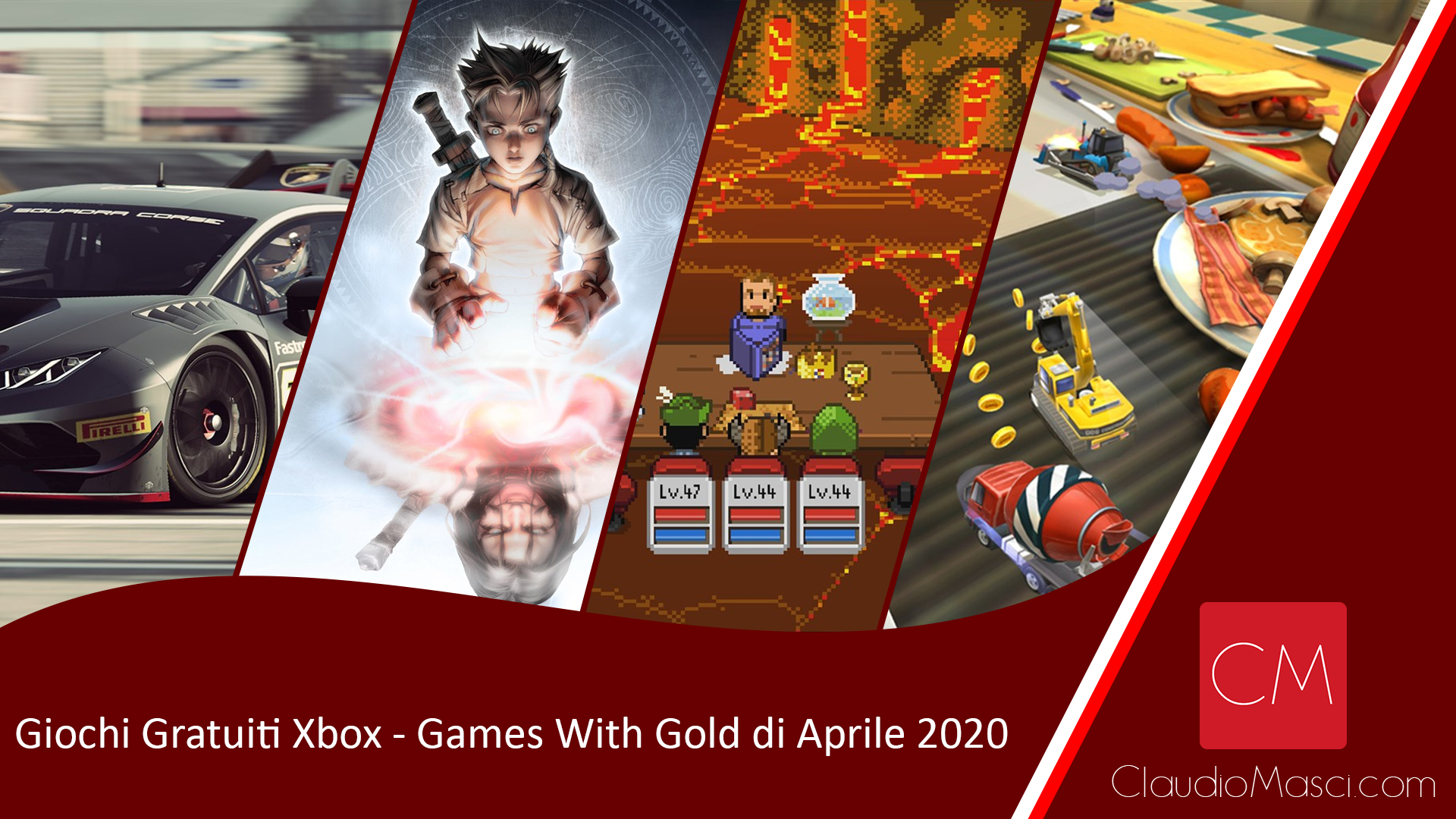 Giochi gratuiti Xbox – Games With Gold Aprile 2020