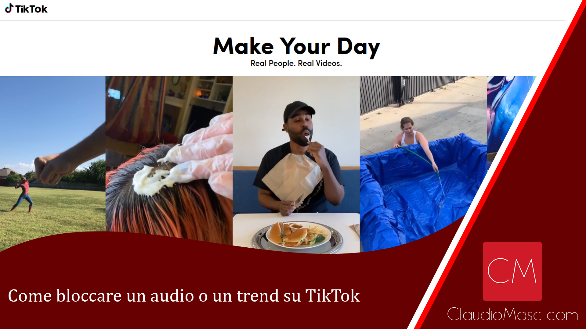 Come bloccare un audio o un trend su TikTok