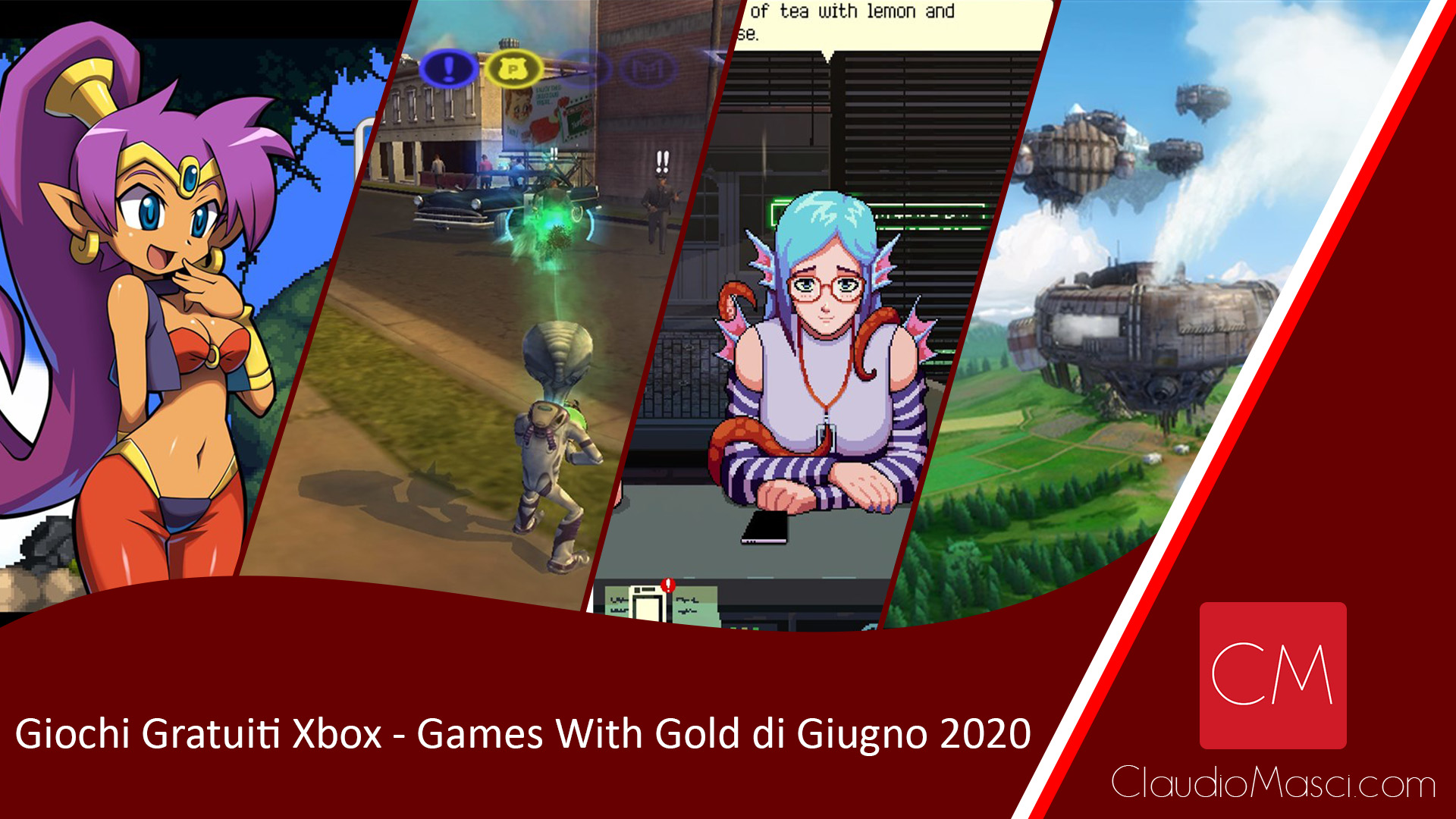 Giochi gratuiti Games With Gold Giugno 2020