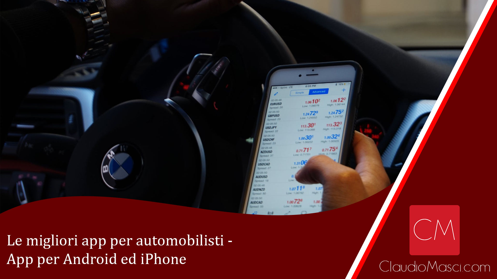 Le migliori app per automobilisti – App per Android ed iPhone