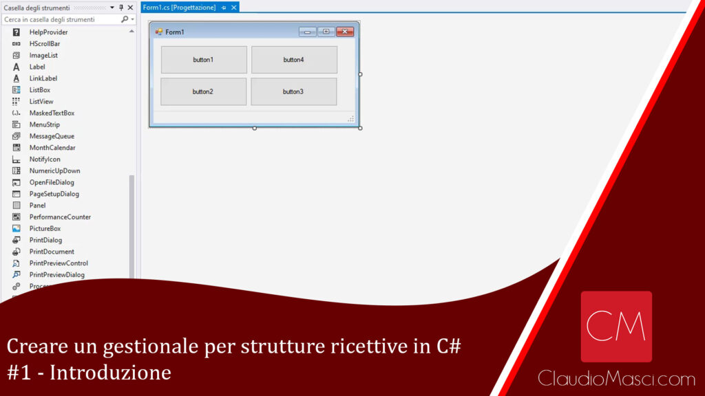 Creare un gestionale per strutture ricettive in C# - #1 - Introduzione