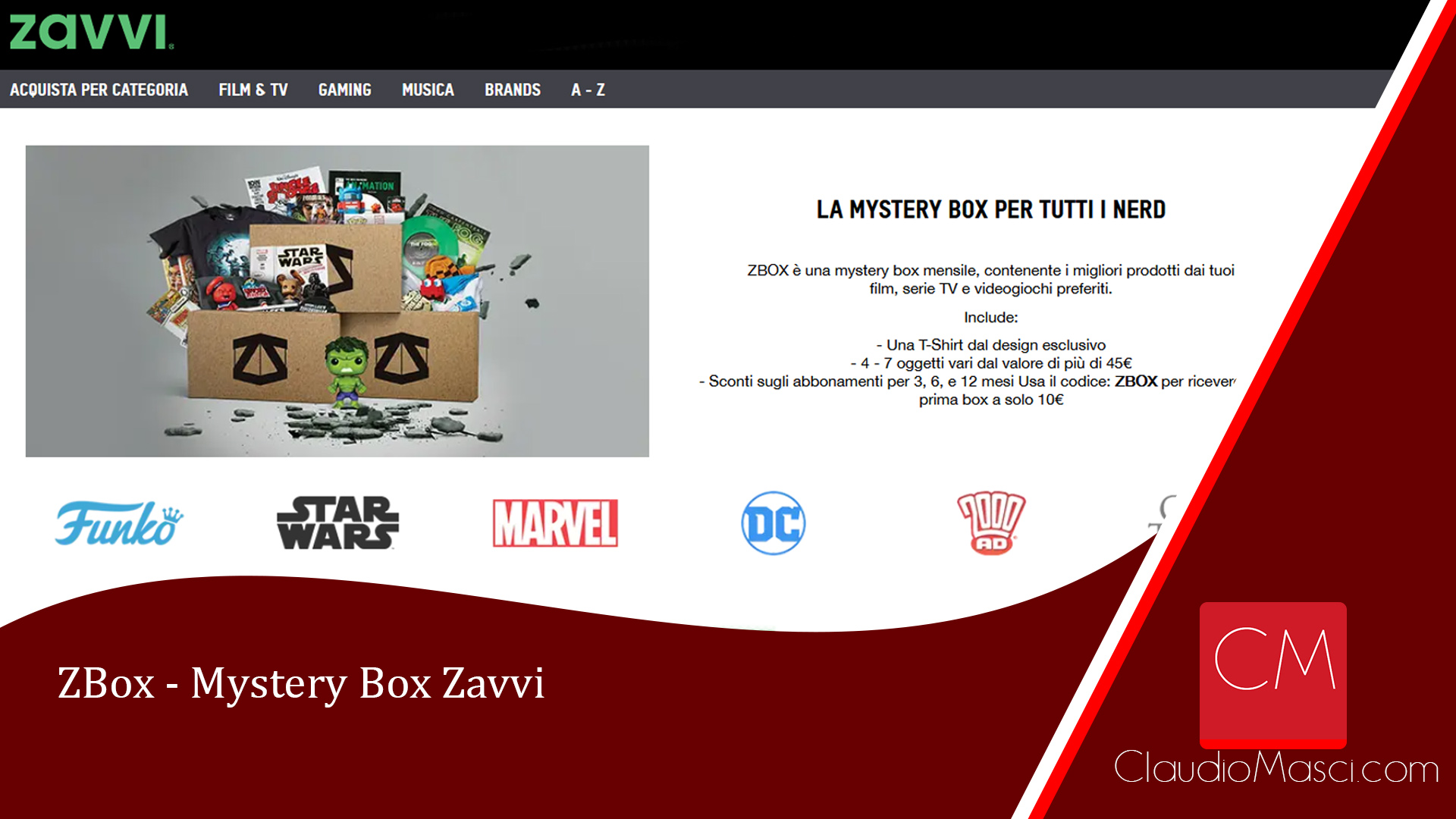 ZBox – Mystery Box Zavvi