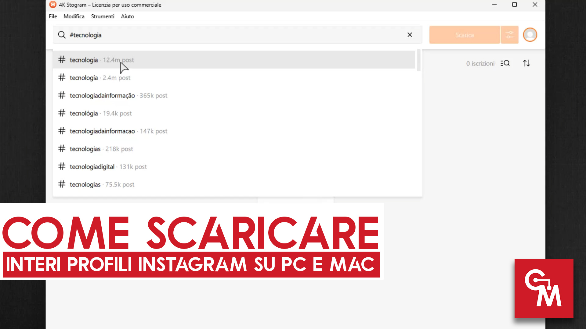 Come scaricare interi profili Instagram su PC e Mac