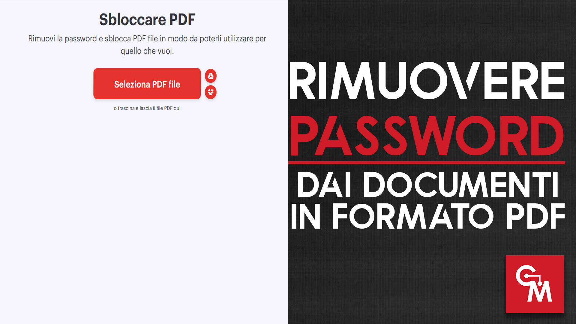 Come rimuovere una password dimenticata dai documenti in PDF