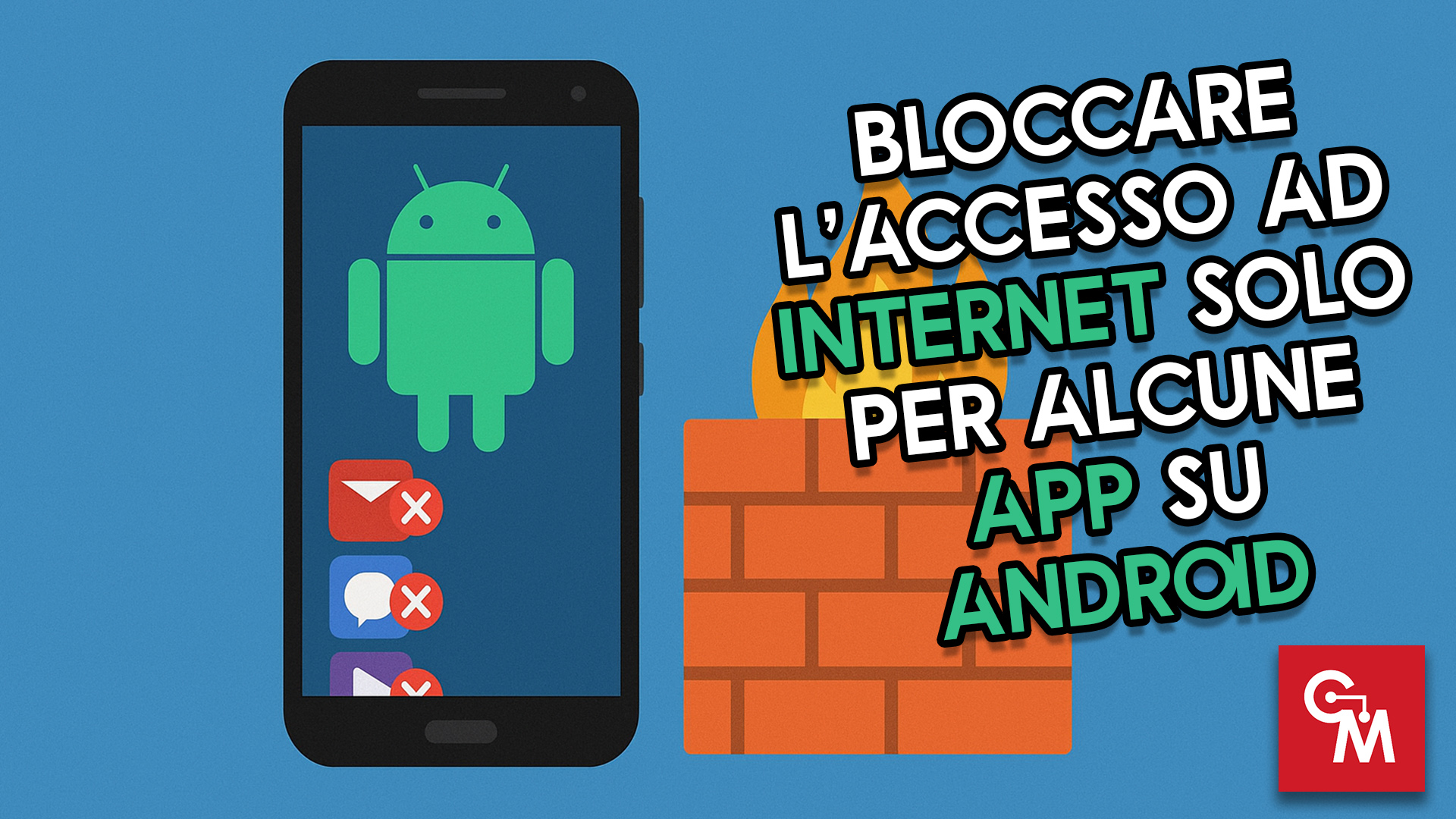 Bloccare l’accesso ad internet solo per alcune app su Android