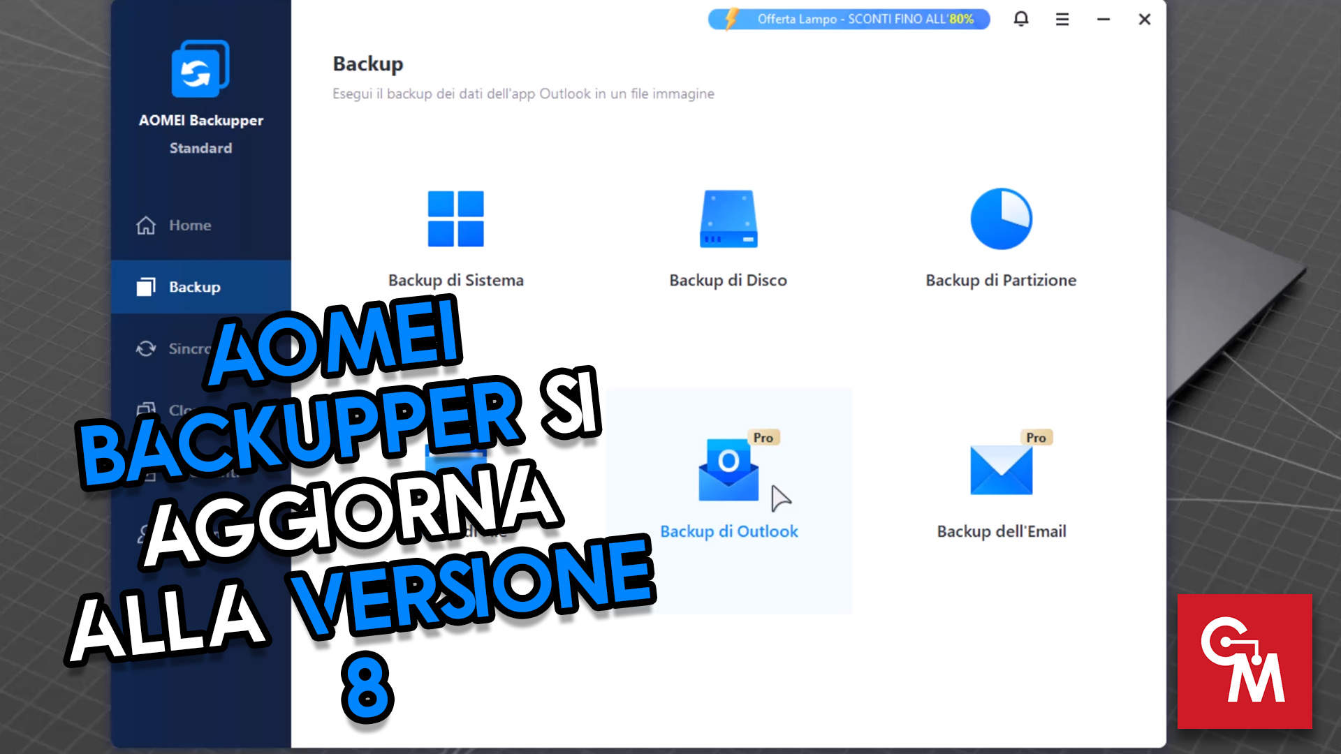 AOMEI Backupper si aggiorna alla versione 8