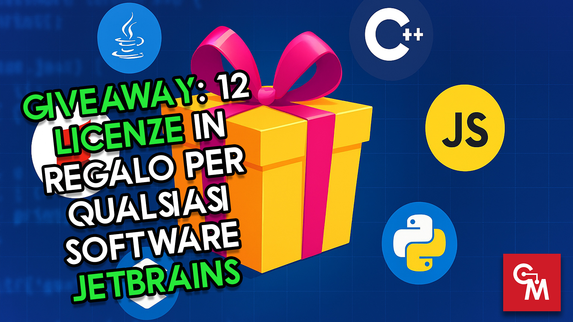 Giveaway: 12 licenze in regalo per qualsiasi software JetBrains