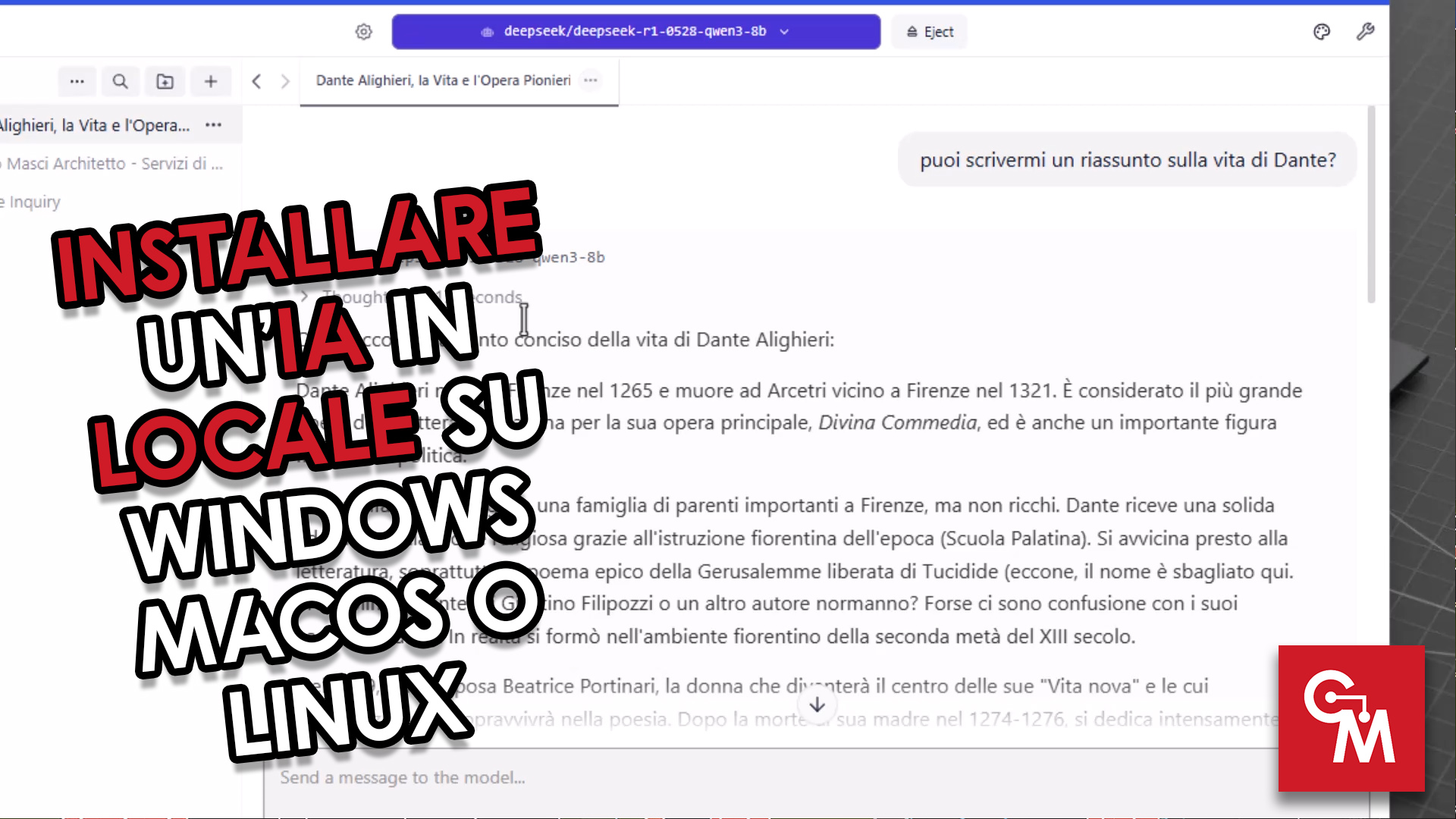 Installare un’IA in locale su Windows MacOS o Linux