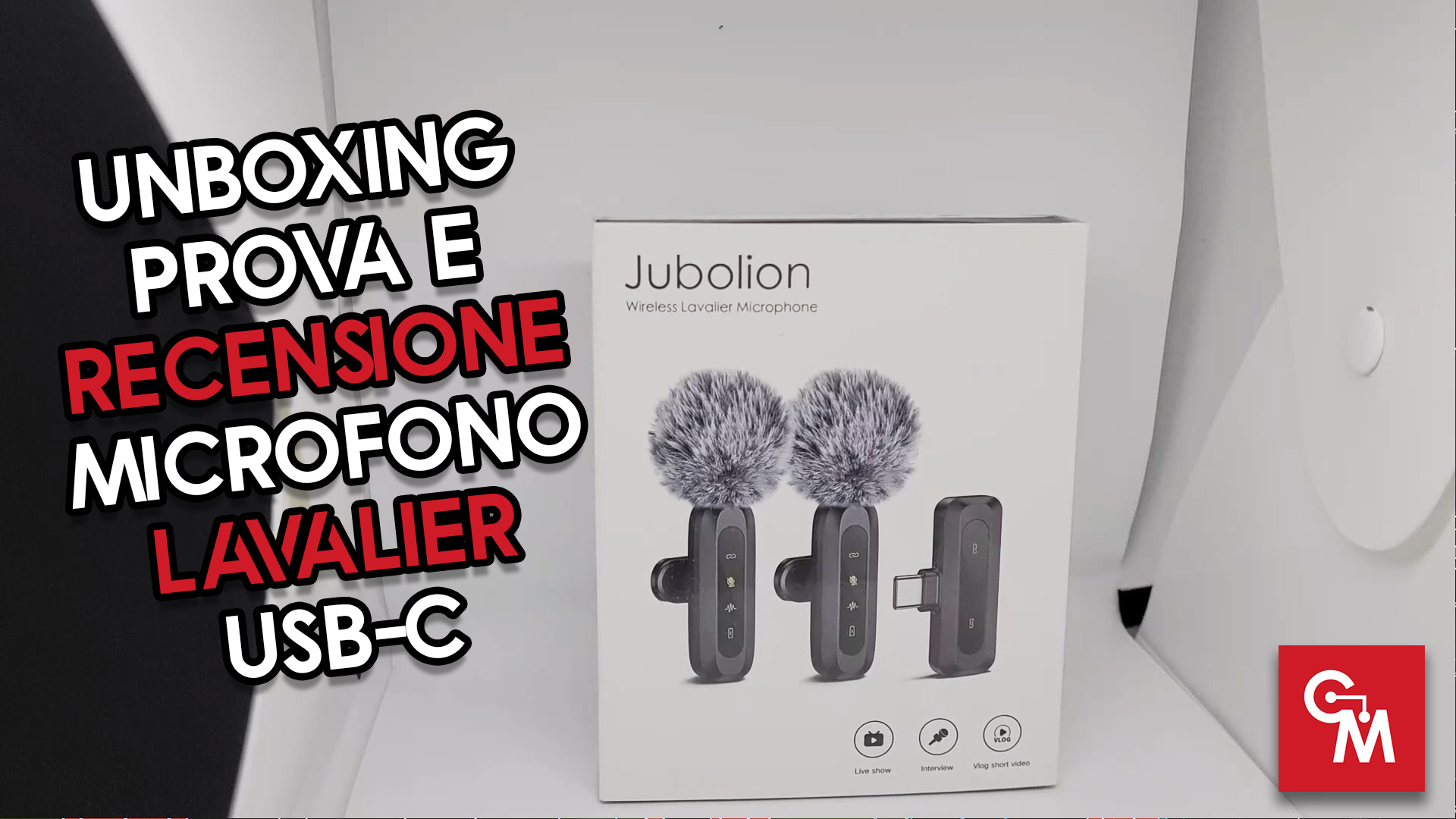 Unboxing Prova e Recensione microfono Lavalier USB-C